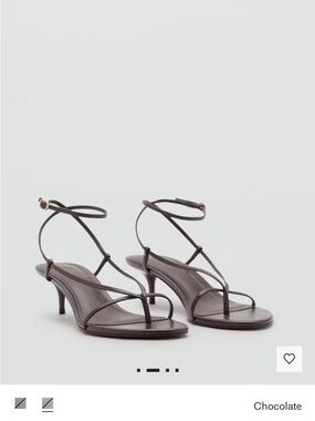 NWT Mango Heeled Sandals